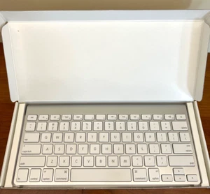 Apple A1314 Wireless Bluetooth Keyboard Open Box MC 184LL/B Slim Aluminum - Picture 1 of 9