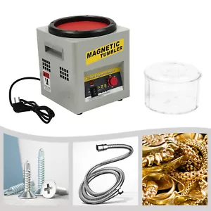 Magnetische Tumbler-Schmuck-Poliermaschine Elektrisch Schmuckpolierer 2000RPM - Bild 1 von 18
