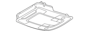 Genuine Audi Map Lamp Assembly 8Y0-947-135-H-AZ3 - Picture 1 of 2