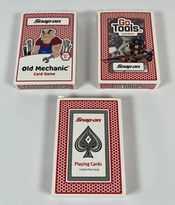 Snap On Card Set Old Mechanic Card Game, Playing Cards, Go Tools Card Game, - Picture 1 of 2
