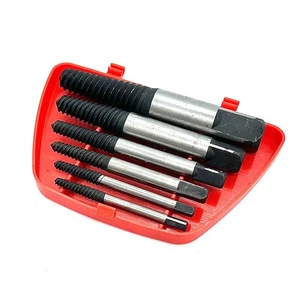 6tlg. Schraubenausdreher Set | Linksausdreher Schraubenlöser Ausbohrer M3–M25 - Bild 1 von 1