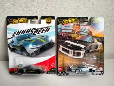 LOTTO 2 HOT WHEELS PREMIUM ASTON MARTIN VANTAGE GTE EURO PORSCHE 935 BOULEVARD - Immagine 1 di 4