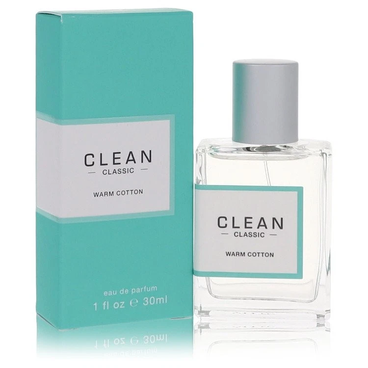 Clean Warm Cotton Eau De Parfum Spray 1 Oz for Women