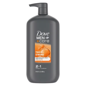 Dove Men+Care 2-In-1 Shampoo + Conditioner Thick + Strong for Fortifying Hair fr - Picture 1 of 12