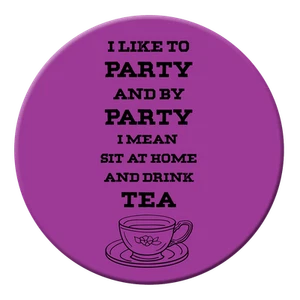 Artico USB Mug Warmer I Like To Party Coffee Tea Milk Warming Coaster WMC009 - Picture 1 of 2