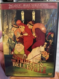 The Triplets of Belleville (DVD, 2003) Disc And Art Only! - Picture 1 of 1