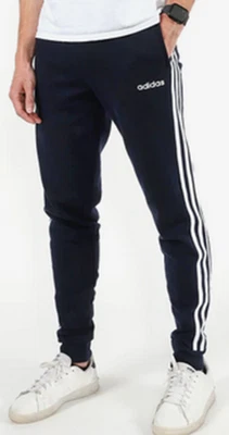 Adidas NUEVO Hombre Essentials 3 Rayas Multideporte Pantalones Jogger Azul Marino Blanco XL $45 Foto 1 de 2