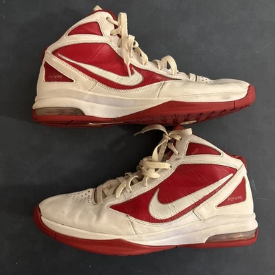 Nike Flywire Women's Basketball Shoes Size 12.5 White Red 454148-105 - Image 1 of 4