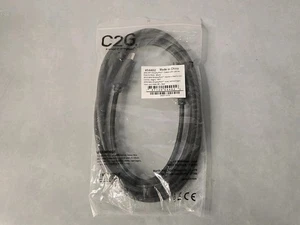 DisplayPort Cavo Maschio Maschio 10' con Chiusure Nero | C2G 54402 | 10 PIEDI - Foto 1 di 2