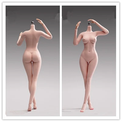 YM506 1/6 Sexy Girl Middle Bust Plump hip Female Seamless Body 12" Action Figure - Image 1 of 4