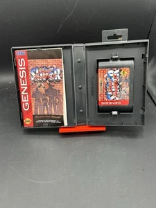 Super Street Fighter II - Sega Genesis - Cartridge and Manual - Picture 1 of 9