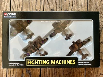 CORGI ~ FIGHTING MACHINES - Battle Of Britain 4 Pack New in Box 2004 - Image 1 of 4