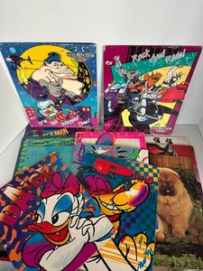 Lot 90's Used Portfolio Folders ~ Spiderman ~ Lion King ~ Disney + AS IS Used - Picture 1 of 10