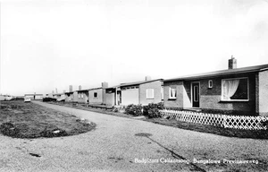 AK Badplaats Callantsoog Bungalows Previnaireweg Echt Foto Postkarte 1963 - Picture 1 of 2