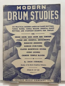 Moderne Trommelstudien von Simon Sternburg, Unterrichtsbuch, 1950 - Bild 1 von 6