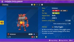 2025 NA Champion Wolfe's Incineroar Event | Pokemon Scarlet & Violet | Untouched - Picture 1 of 5