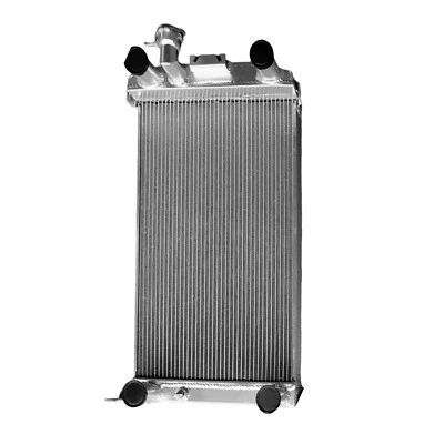 ✅RADIADOR DE ALEACIÓN DE ALUMINIO 1937-1939 PARA FORD STREET/HOT ROD CON CABEZAL PLANO V8 MANUAL Foto 1 de 4