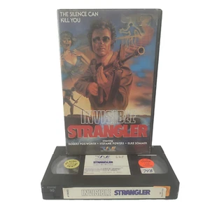 Invisible Strangler VHS Clamshell Horror Re Edited 1984 Paranormal Killing Spree - Bild 1 von 4
