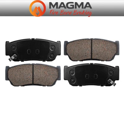 Pastillas de freno traseras cerámicas para Kia Sorento 2003-2006 2007 2008 2009 Foto 1 de 4