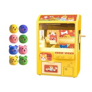 Kids Claw Machine Birthday Game Use Small Prizes Grab Mini Dolls Gashapon