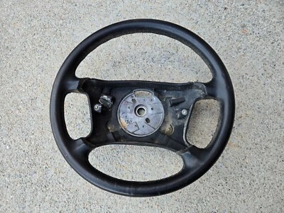 2001-2005 BMW E46 325i 325ci 330i Factory Leather Steering Wheel 4-Spoke OEM - Image 1 of 4