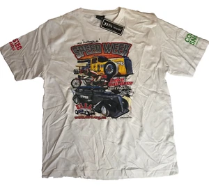 Camiseta Speedweek Lake Gairdner 2019 blanca XL firmada Rod Hadfield 1920 RARA - Imagen 1 de 9
