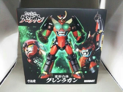 Sentinel RIOBOT Gurren Lagann Henkei Gattai Gurren Lagann Action Figure Opened Cover
