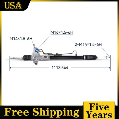 Barra y piñón de dirección asistida para Honda CR-V 1997 1998 1999-2001 26-1776 Foto 1 de 4