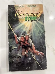 Romancing the Stone (VHS 1992) Michael Douglas Kathleen Turner - Picture 1 of 8
