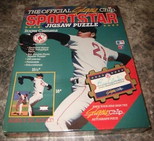 Roger Clemons 21 Boston Red Sox - SIGNA-CHIP SPORTSTAR jigsaw puzzle - NEW NIB - Picture 1 of 1