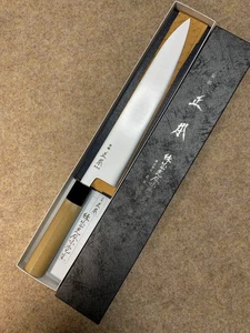 Masamoto sohonten Wa Gyuto 270mm Mogami Buffalo Japanese Chef  Knife W/ Box New - Picture 1 of 8
