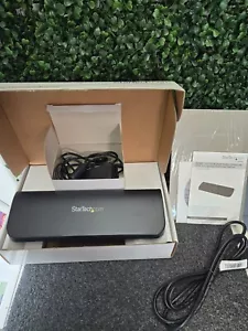 StarTech USB 3.0 Laptop Docking Station w/ Dual Video 4K DP - USB3DOCKHDPC - - Picture 1 of 5