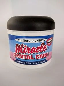 Miracle Dental Care Tooth Powder All Natural Herbs 85g. - Picture 1 of 3
