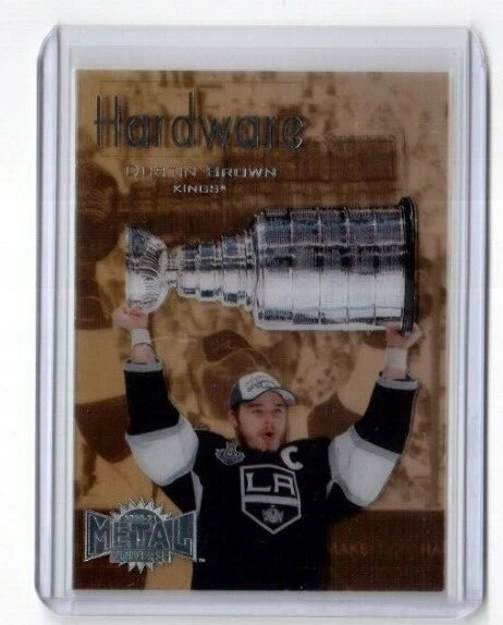 2020-21 Skybox Metal Universe Hardware CH-6 Dustin Brown LA Kings SP 1:38 - Image 1 of 2