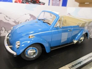 Revell Volkswagen Convertible 1:18 Scale Die-Cast No. 86-8945 Rare HTF Blue - Picture 1 of 9