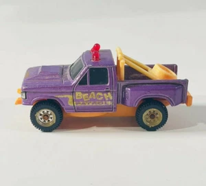 Camioneta pickup MC Toy Ford-150 4x4 BEACH PATRUL púrpura paseo real juguete fundido a presión como nueva - Imagen 1 de 11
