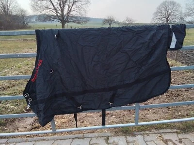 Stalldecke Back on Track Frost schwarz 155 - Bild 1 von 3