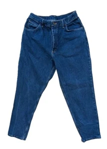 VTG Gitano Denim Jeans Women Size 14 26X29 Blue Tapered Ankle Mom - Picture 1 of 11