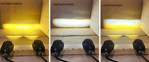LED light set . BRIGHT, compact motorcycle lights! USA shipping. 2yr warranty - Picture 1 of 7