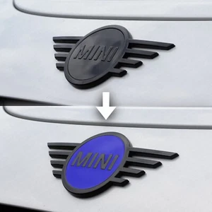 Adesivo decalcomania inserto badge MINI F-Series F55 F56 F57 LCI - blu elettrico - Foto 1 di 2