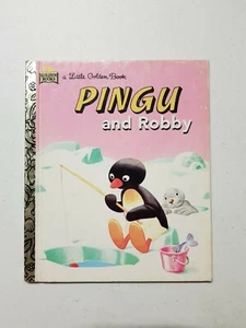 Little Golden Book - Pingu And Robby 1996 HC - Picture 1 of 5