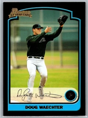 2003 BOWMAN BASEBALL 320 DOUG WAECHTER  1ST YEAR CARD RAYS - Image 1 of 2