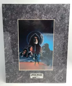 Star Wars International ChromArt Print 1996 LucasFilm 11"x14" poster da parete con certificato di autenticità - Foto 1 di 3