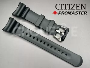 Cinturino orologio Citizen Promaster BN0176-08E, BN0174-03E / E168-S103886 gomma nera - Foto 1 di 8