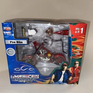 Joyride American Chopper 1:18 Scale Model Kit Fire Bike NEW Orange County - Picture 1 of 7