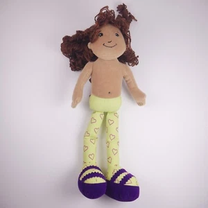 Trini Groovy Mädchen Plüschpuppe braunes Garn Haare Manhattan Toys 13 Zoll 2002 - Bild 1 von 3