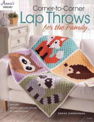 НОВЫЙ ANNIE'S КРЮЧКОМ ОТ УГЛА ДО УГЛА КРУГИ БРОСКИ ДЛЯ СЕМЬИ - Изображение 1 из 2