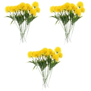 36 pcs Realistic Artificial Lifelike DIY Decorative Faux Dandelion Bunches - Picture 1 of 12