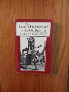 Der literarische Untergrund des alten Regimes von Robert Darnton 1982 HCDJ - Bild 1 von 1