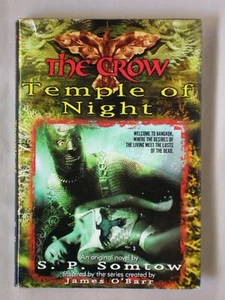 1st Ed THE CROW TEMPLE OF NIGHT S.P. Somtow JAMES O'BARR 1999 HARDCOVER BOOK - Picture 1 of 3
